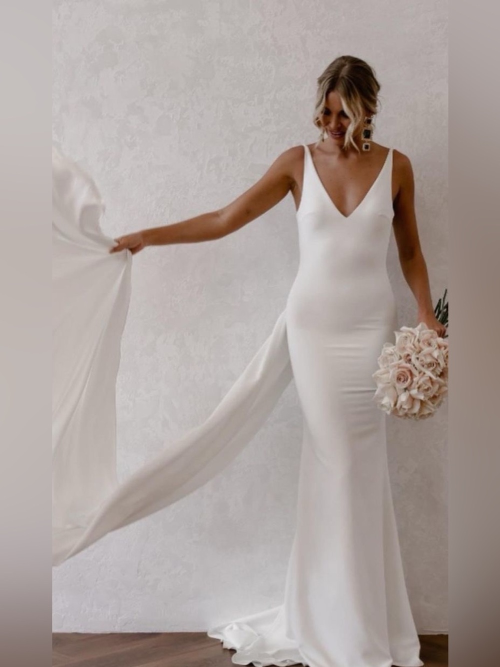 Made with Love Bridal Harry w/ Train size 8